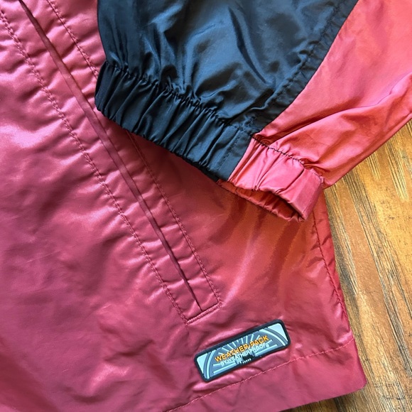 Weatherproof Red and Black Raincoat - Picture 5 of 9